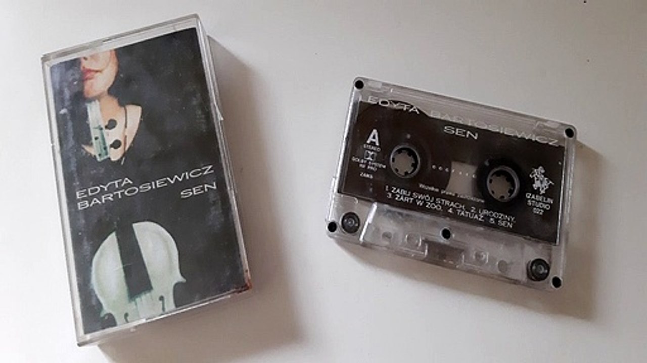 Edyta Bartosiewicz - Sen (1994, Cassette)