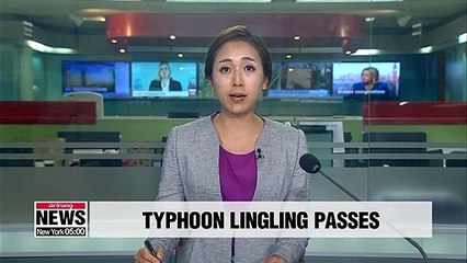 S. Korea reports 3 deaths from Typhoon Lingling; precipitation to continue