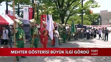 Mehter Gösterisi Büyük İlgi Gördü tgrt haber
