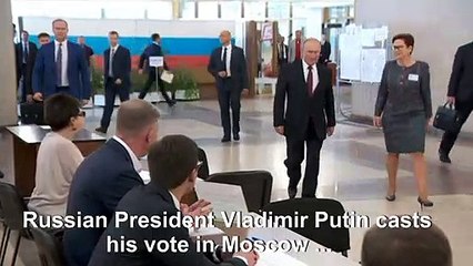 Russia votes in local elections