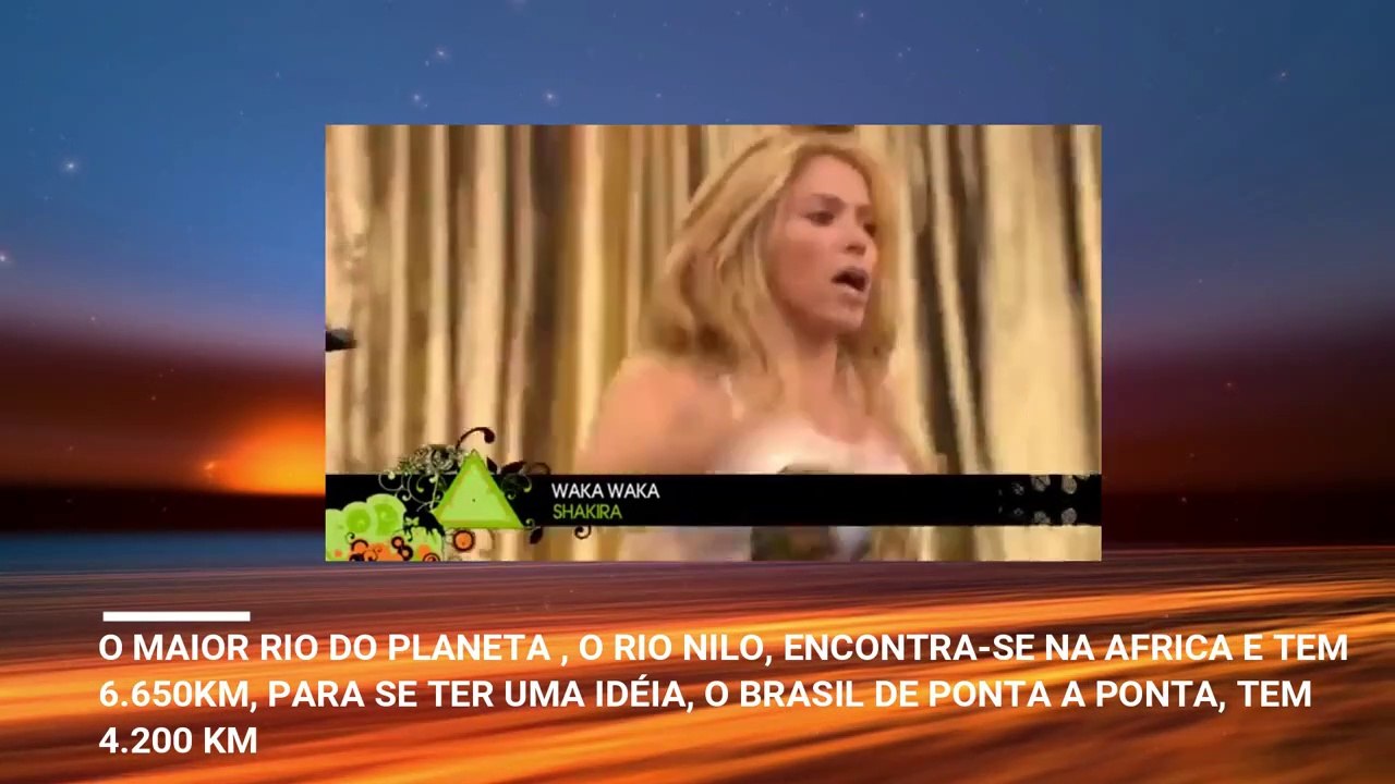 SHAKIRA - WAKA WAKA - TEMA DA COPA DO MUNDO DA AFRICA - MAIS FATOS DO CONTINENTE (1)
