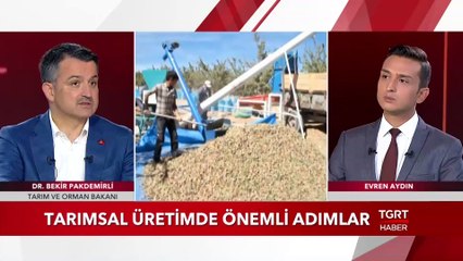 Bakan Bekir Pakdemirli TGRT Haber'de