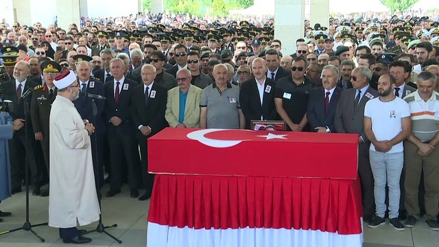 Şehit Özel Harekat Müdürü Kansuva son yolculuğuna uğurlandı - ANKARA