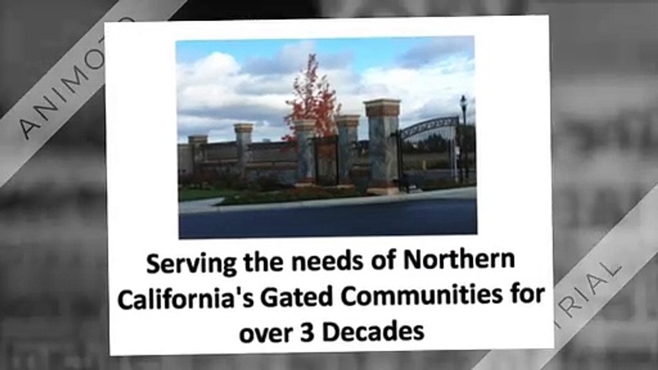 Automatic Gate Installation Rancho Cordova CA
