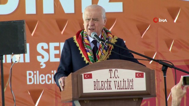 MHP Lideri Bahçeli Söğüt'te Önemli Mesajlar Verdi