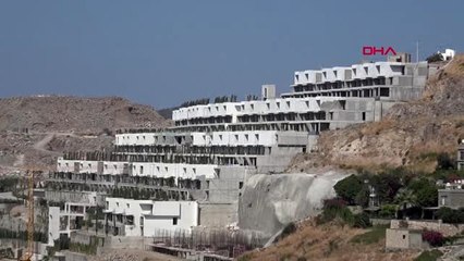 Ebodrum'daki the bo viera projesi'nin kaçak bölümlerinde yıkım başladı