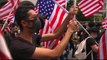 Hong Kong protesters march to US consulate calling for support