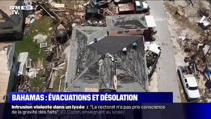 Aux Bahamas, les évacuations se poursuivent et les secours s'organisent