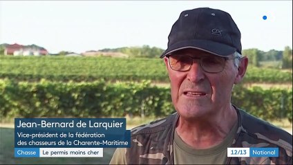 Chasse : le permis national coûte deux fois moins cher