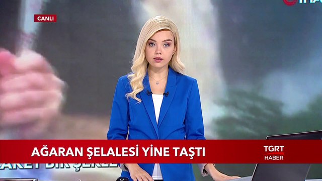 Ağaran Şelalesi Yine Taştı
