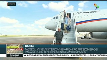 Moscú y Kiev intercambian 70 prisioneros para reducir tensiones