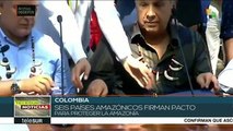 Colombia: Seis países amazónicos firman pacto de protección a la selva