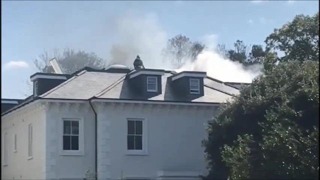 Footage from the scene