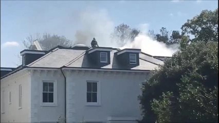 Footage from the scene