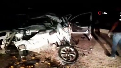 “Dur” ihtarına uymadı kaza yaptı, araç içinden uyuşturucu hap çıktı