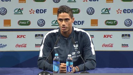 Bleus - Varane : "Les jeunes n'ont pas froid aux yeux"