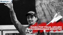 Juara F1GP Italia jadi Kemenangan Kedua Leclerc