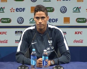 Bleus - Varane : "Il faut être sur nos gardes"