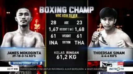 Kalahkan Thailand, Petinju Indonesia Raih Sabuk WBC Asia Silver Lightweight