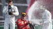 El piloto de Ferrari, Charles Leclerc, gana el Gran Premio de Italia en Monza