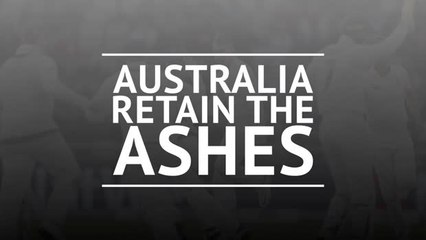 Australia retain the Ashes