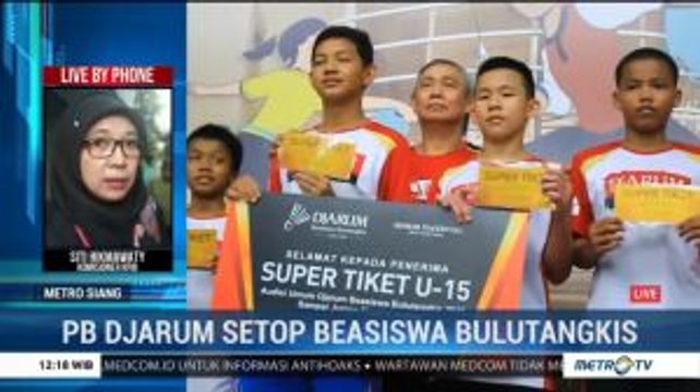Tudingan Eksploitasi Anak, PB Djarum Hentikan Beasiswa Bulu Tangkis