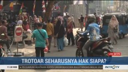 Trotoar Seharusnya Hak Siapa?