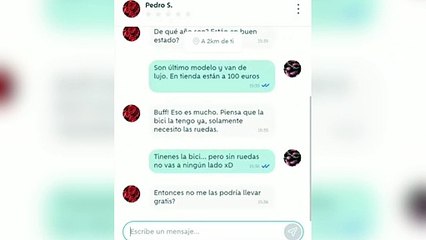️Se ha filtrado esta conversación de Pedro Sánchez en Wallapop️ (Parodia)