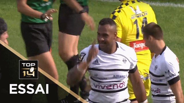 TOP 14 - Essai Sevanaia GALALA (CAB) - Brive - Clermont - J3 - Saison 2019/2020