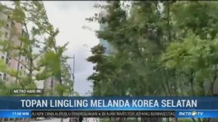 Korea Selatan Dilanda Topan Lingling