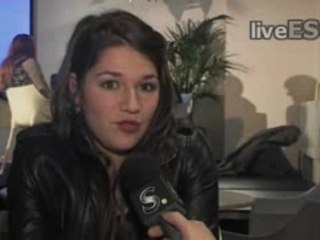 presentation participants second round Eurosong 2008 Belgium