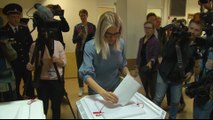 Russians vote in local polls after weeks of protests
