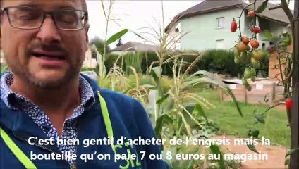 Un jardinier de Haute-Savoie utilise son urine pour fertiliser ses légumes