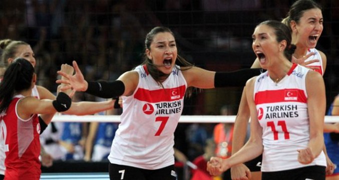 Son dakika: A Milli Kadın Milli Voleybol Takımı, Avrupa 2.'si oldu