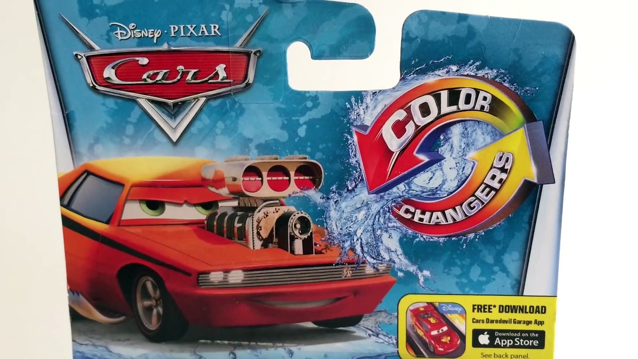 Disney Pixar Cars Color Changer Snot Rod Mattel Unboxing Demo Review