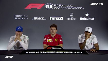 F1 2019 Italian GP - Post-Race Press Conference