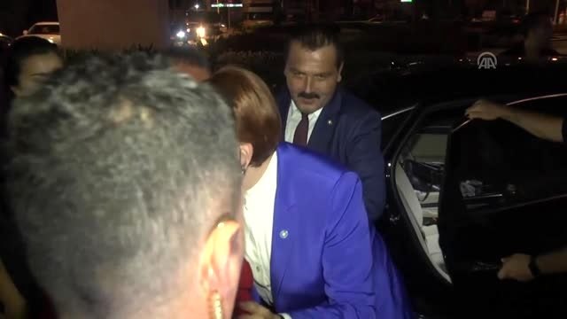 Meral Akşener'den Muhittin Böcek'e ziyaret