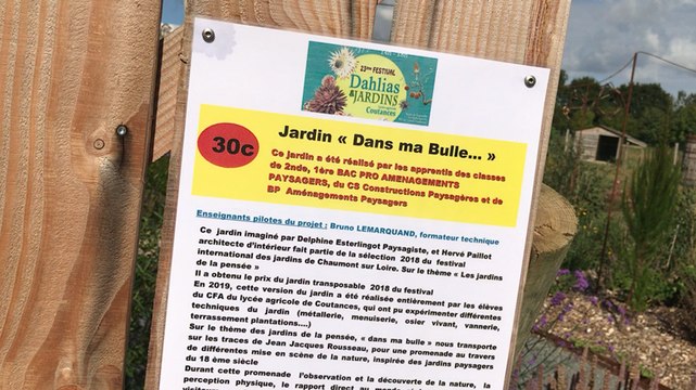 Festival des dahlias : dans la bulle du jardin éphémère de Delphine Esterlingot