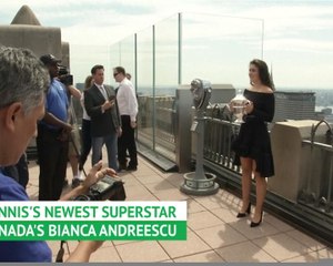 Andreescu 'beyond blessed' after US Open triumph