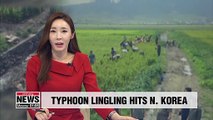 Typhoon Lingling kills at least 5, damages 460 houses in N. Korea