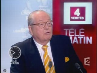 FN - Le Pen - Interview 30/01/2008