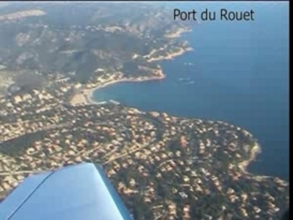 Vol en avion autour de Marseille (DR400)