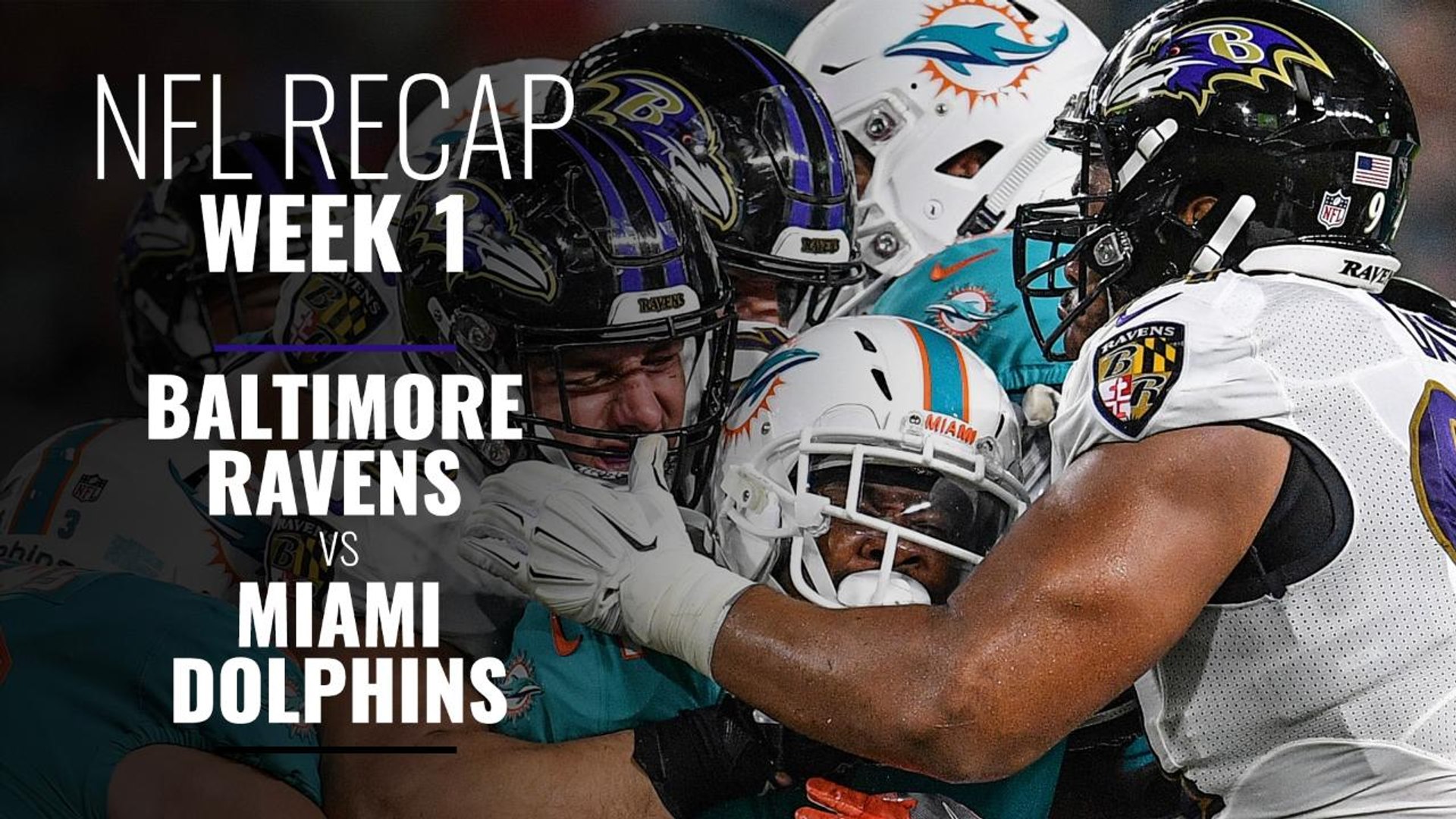 Ravens vs. Dolphins Week 1 Highlights