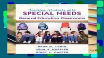 Online Revel for Teaching Students with Special Needs in General Education Classrooms with
