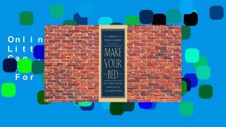 Online Make Your Bed: Little Things That Can Change Your Life... And Maybe the World  For Trial