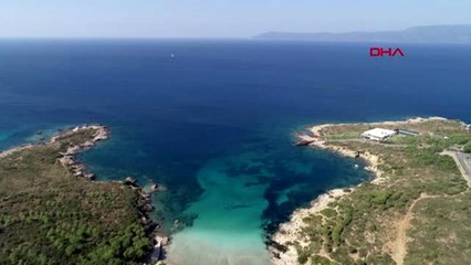 Plaj, sit alanında olduğu için kapatıldı, habersiz olanlar kapıdan döndü