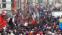 शहर में निकाला गया यौम-ए-आशूरा का परम्परागत जुलूस