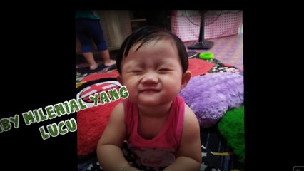 Bayi lucu beraksi yuk intip