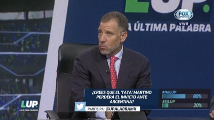 LUP: 15 años de México sin ganarle a Argentina