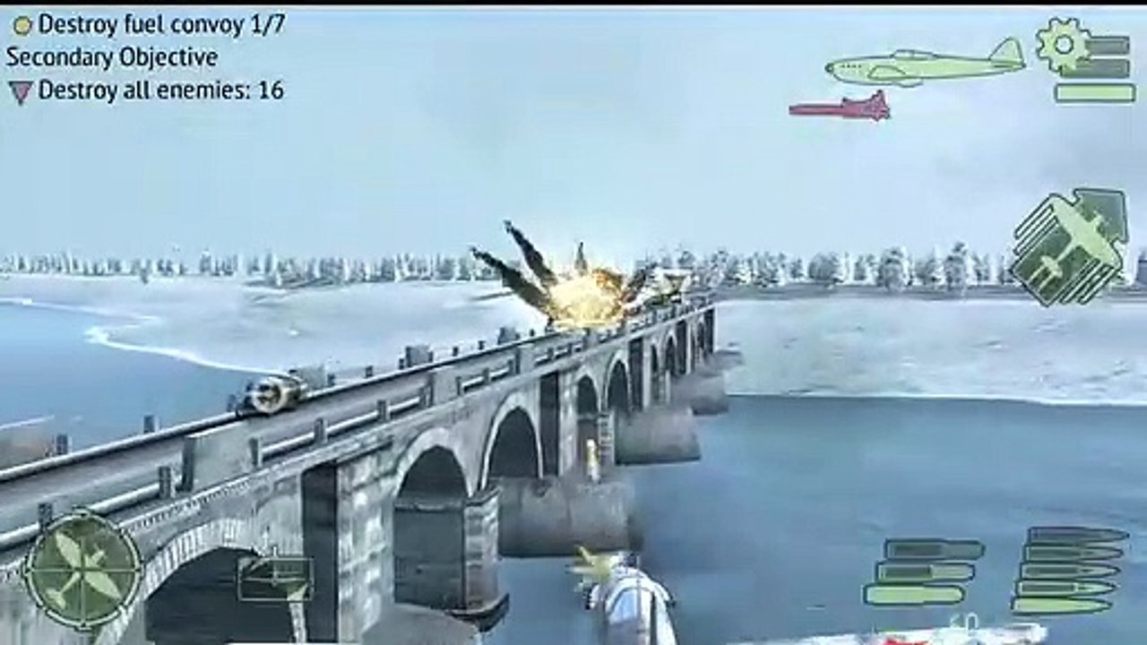 Premium mission failed - destroying fuel convoy mission failed - our plane was destroyed - game